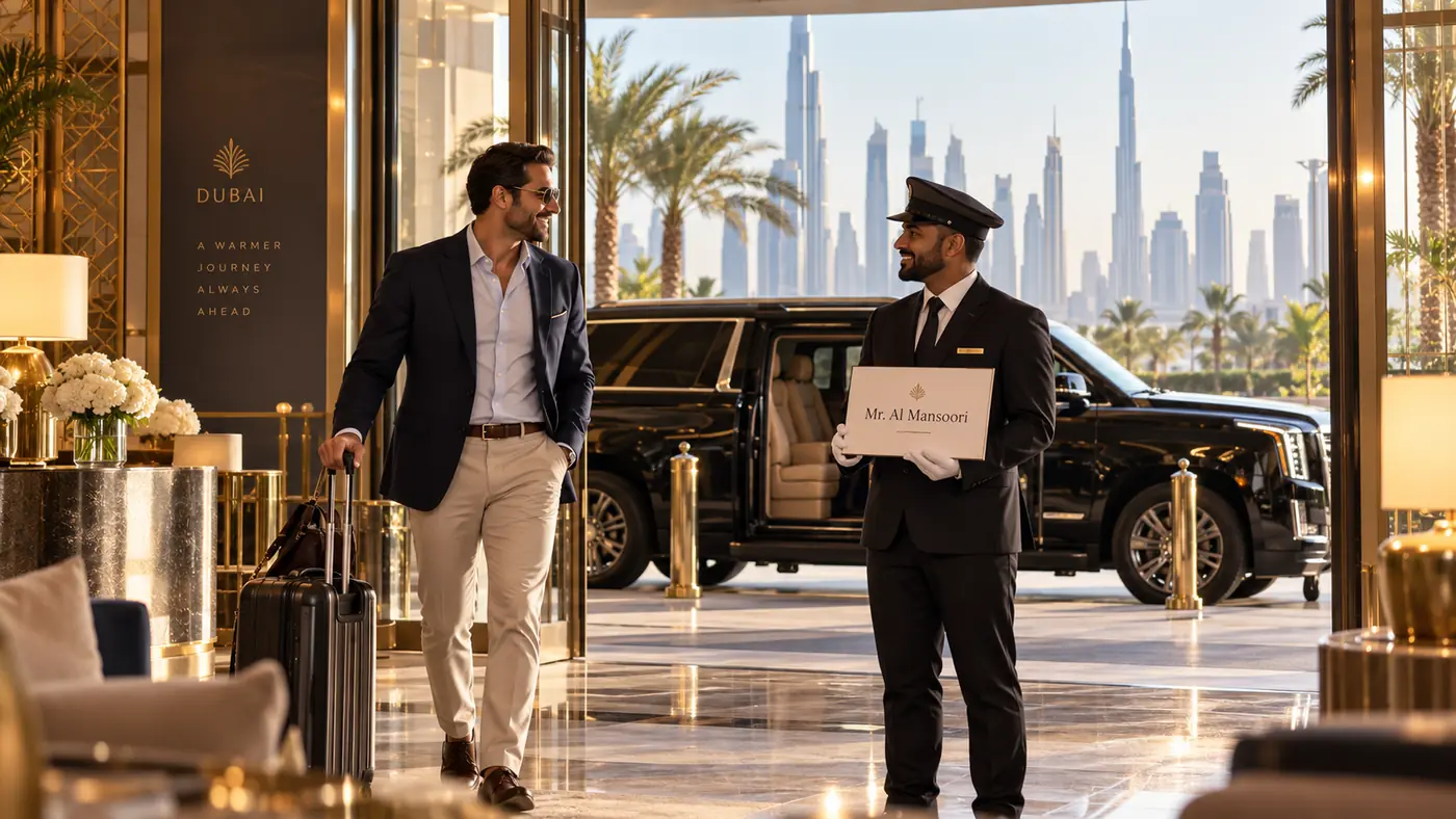 Private Chauffeur in Dubai – Luxury Airport Meet and Greet