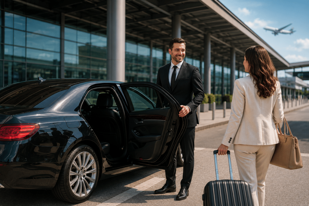 Flight delayed chauffeur service for stress-free airport pickup