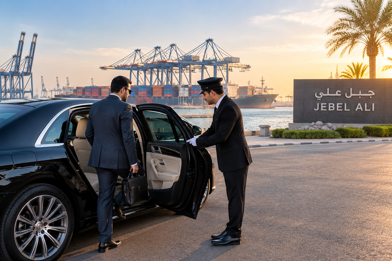 Chauffeur service in Jebel Ali