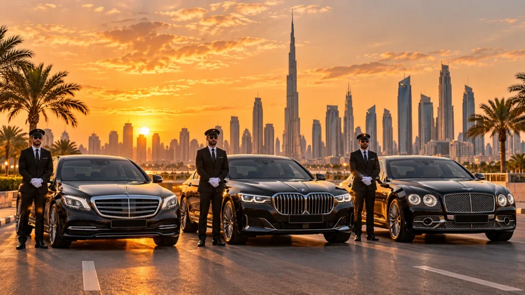 Dubai luxury chauffeur fleet