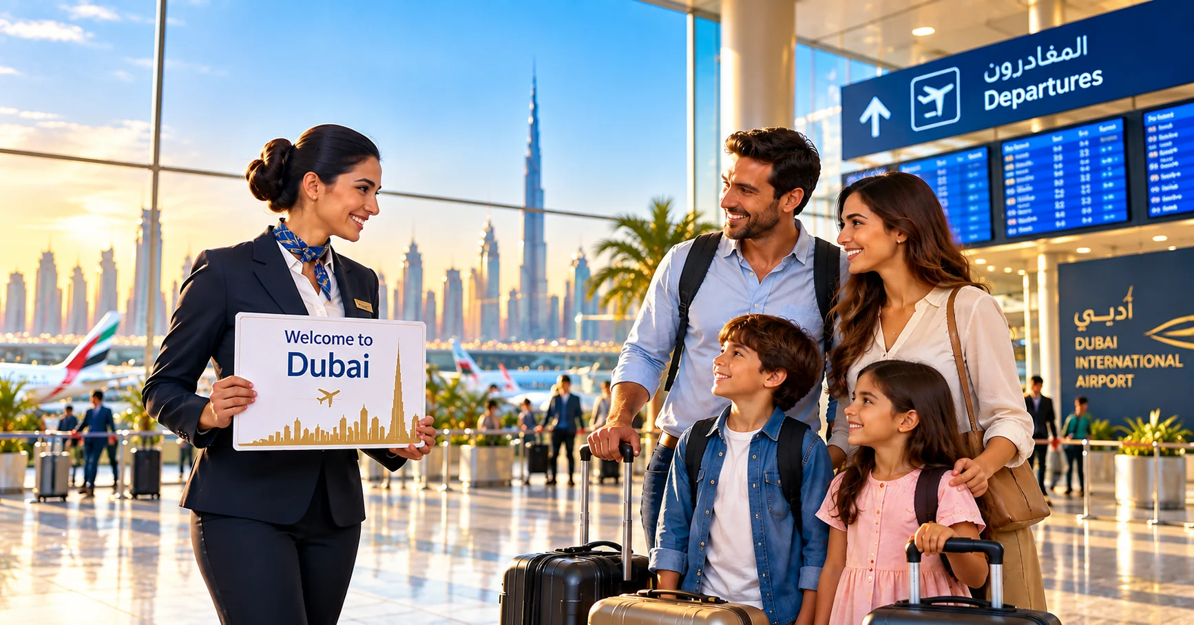 Meet and Greet Airport Service - Professional Assistance Guide for Travelers at Dubai International Airport"