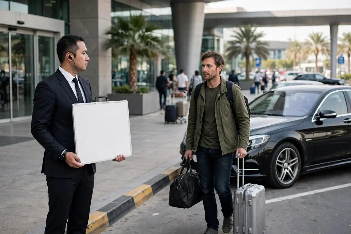 Dubai airport arrival guide chauffeur meet and greet arrivals